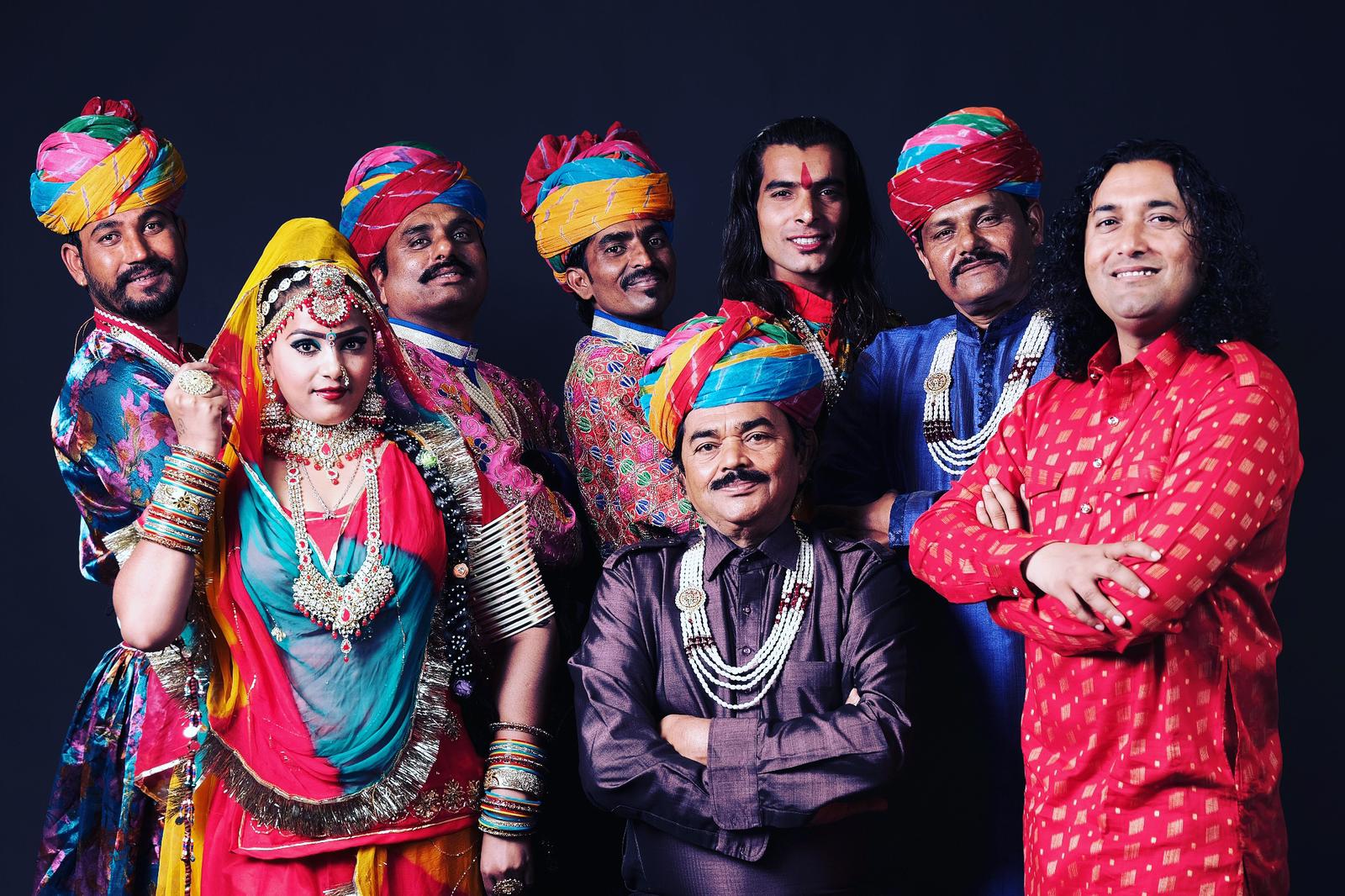Rahis Bharti with his band
